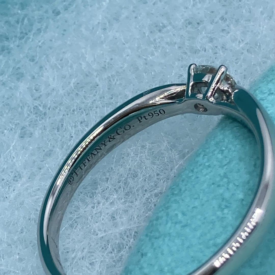 れんさん！極美品✨ 箱✨ ティファニー リング ハーモニー D0.2ct 12号