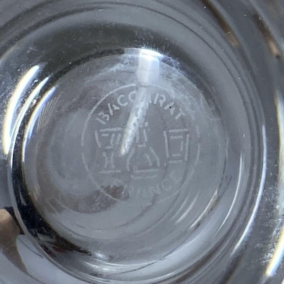 バカラ　オルグ　スパイラル　クリスタルベース　高さ20㎝　東里7-0111①