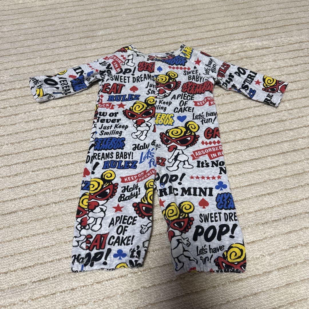 ヒスミニロンパース5枚セット　 60〜70cm ヒスミニロンパース5枚セット 60〜70cm