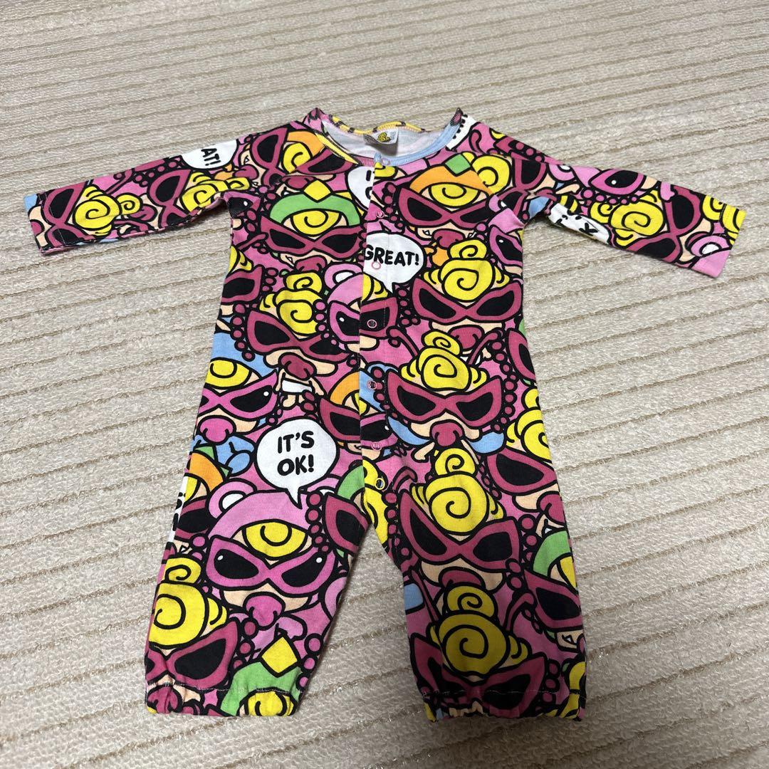 ヒスミニロンパース5枚セット　 60〜70cm ヒスミニロンパース5枚セット 60〜70cm