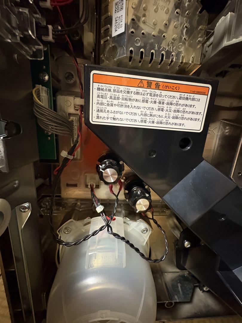 【引取限定】パチスロ 麻雀格闘倶楽部2 コイン不要機 無段階ボリューム付