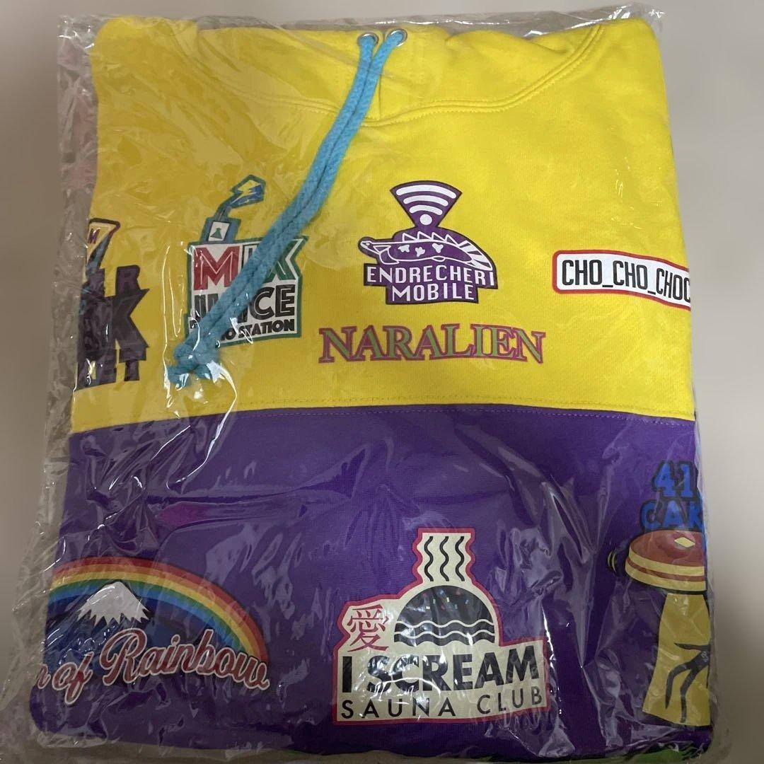 ENDRECHERI. フーディー イエロー パープル