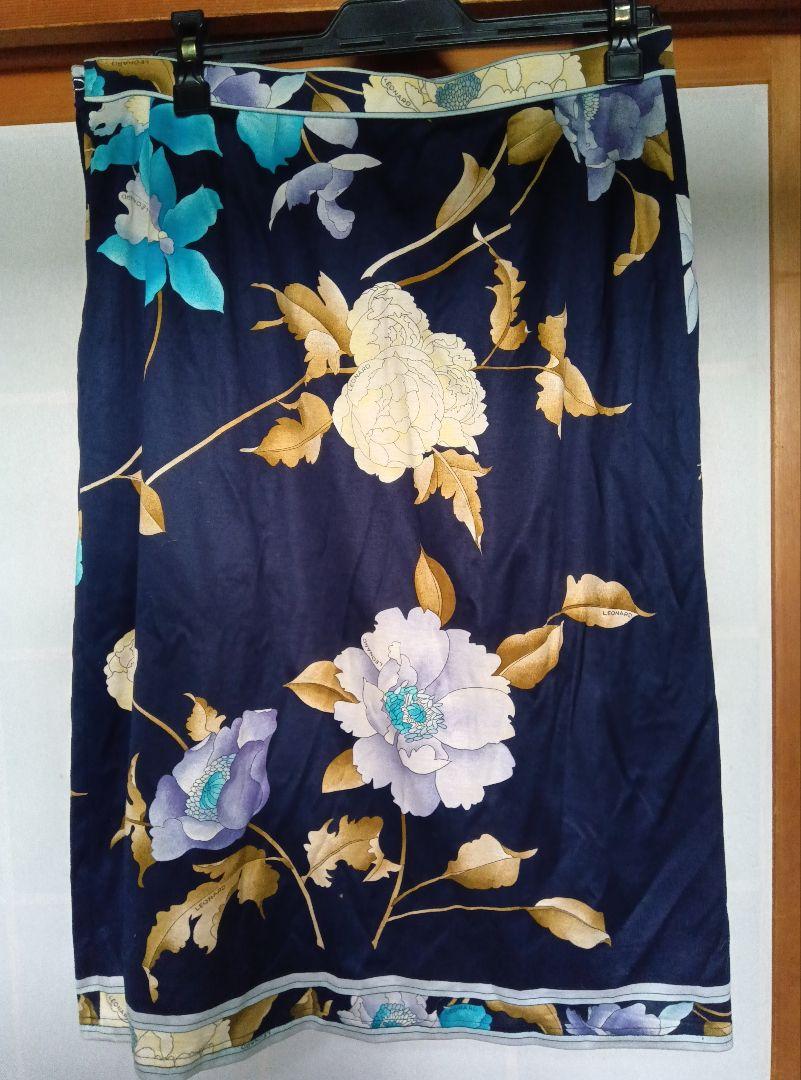 美品✨LEONARD FASHION 花柄タイトスカート