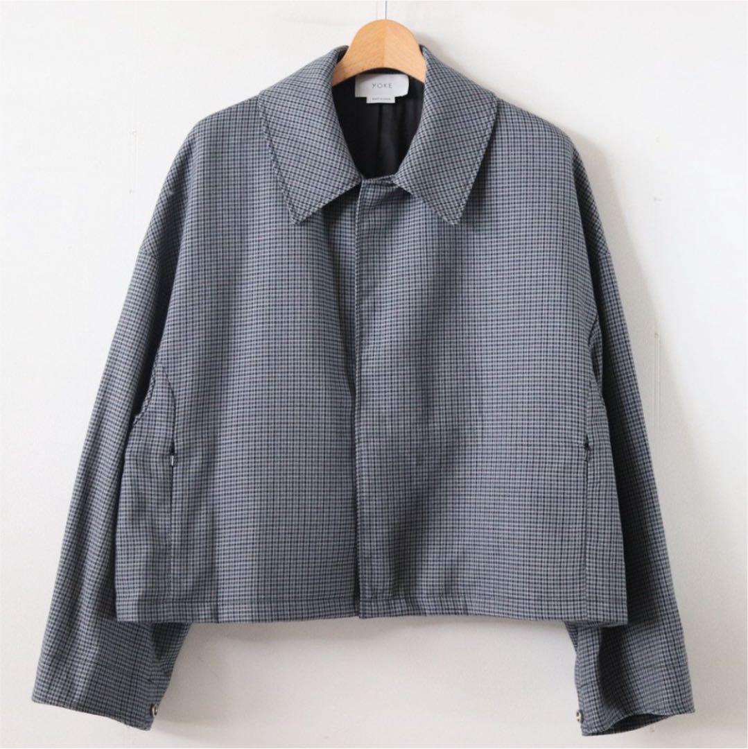 YOKE 3WAY BAL COLLAR SHARE COAT ksqlD-m74231051395 特価大得価