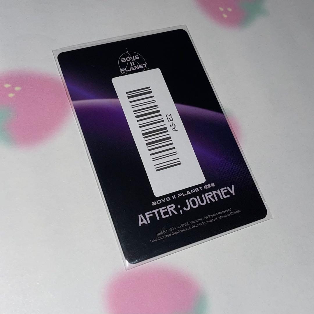 ゴヌ キムゴヌ トレカ 上海 BOYSPLANET2 ボイプラ2 アーカイブ展