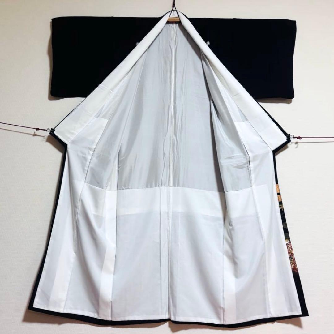 比翼仕立て 扇模様