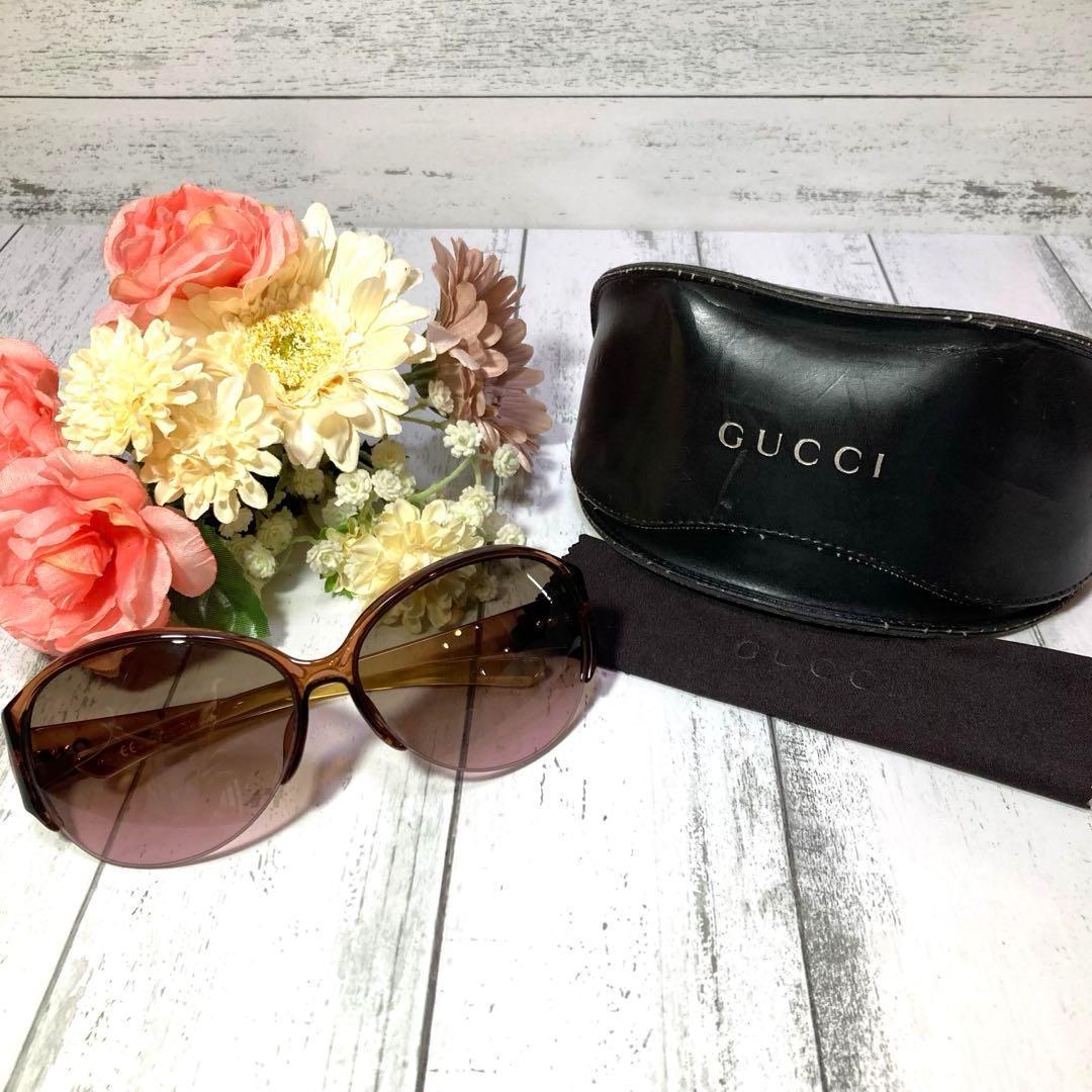 極美品✨GUCCI グッチ サングラス ホースビット ゴールド金具