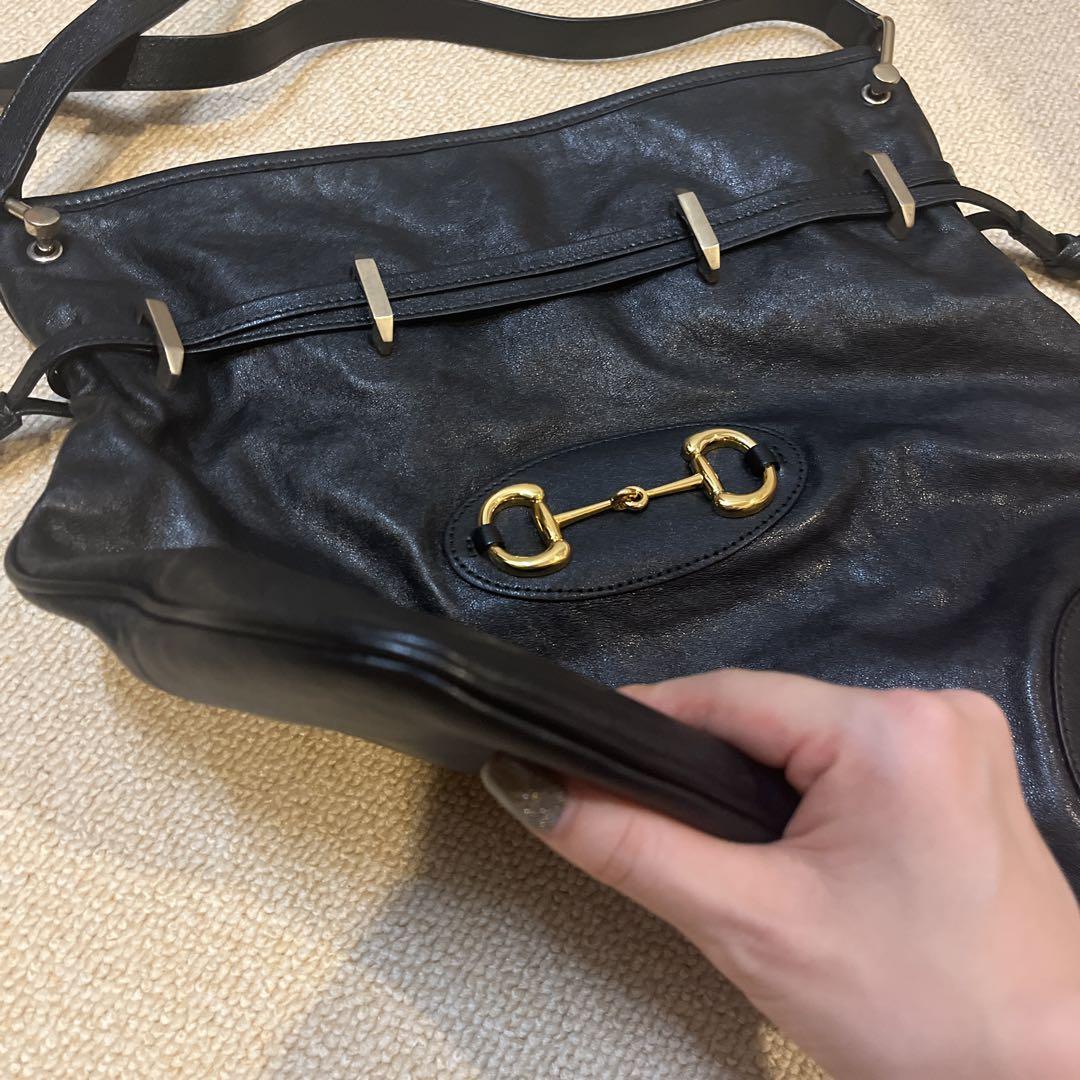 GUCCI ホースビット　バッグ　美品