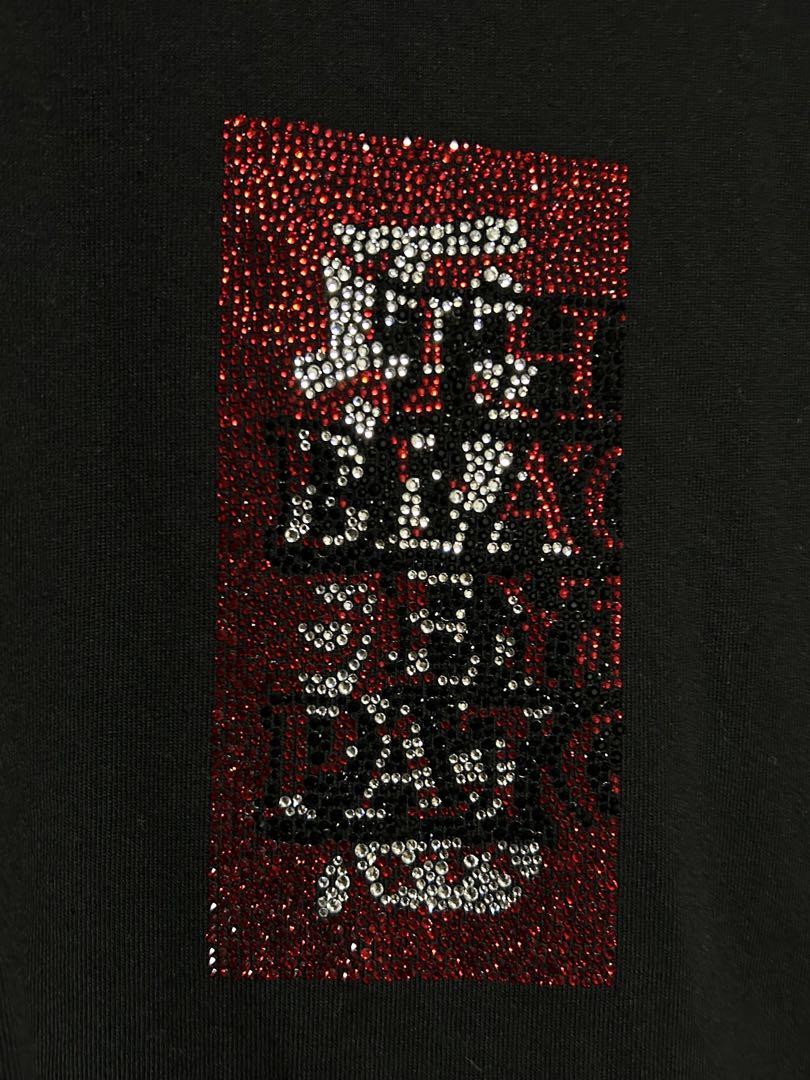 THE BLACK EYE PATCH 取扱注意 ラインストーン Tシャツ M