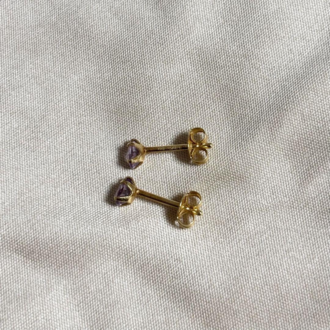 ◇TAKE-UP◇【セカンドピアス】 K18ハニーカットピアス