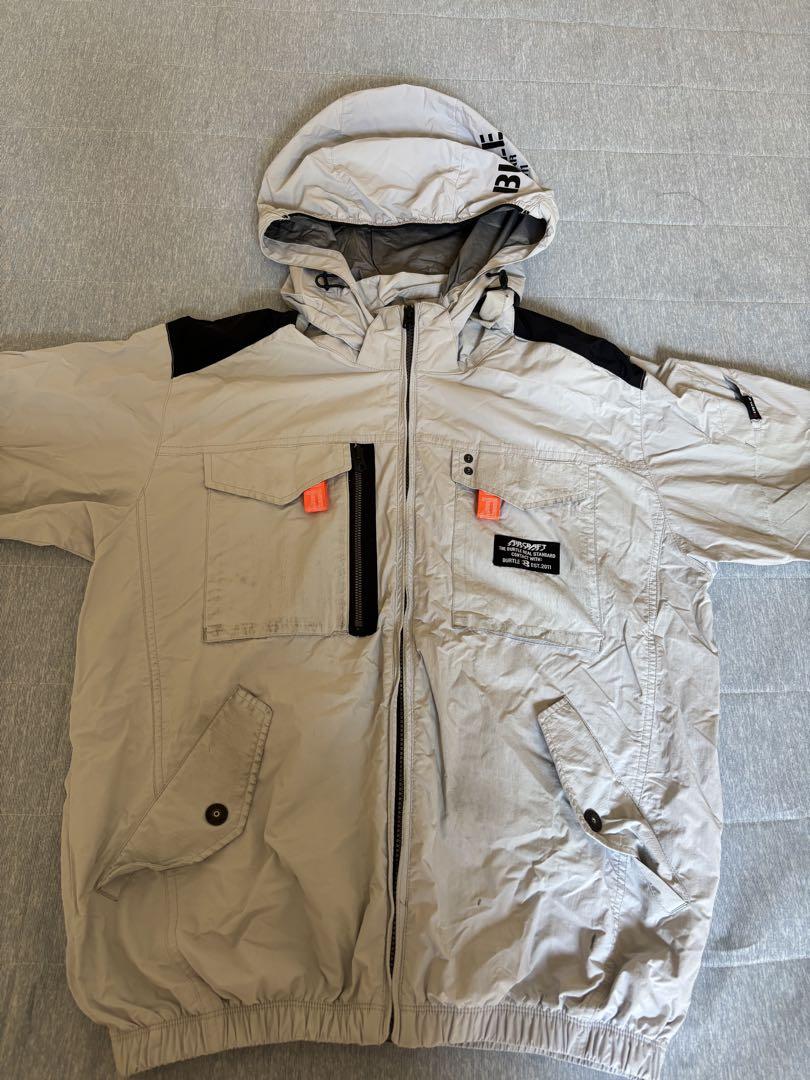 BURTLE w .w . 空調服 L ファン　バッテリー付き付き