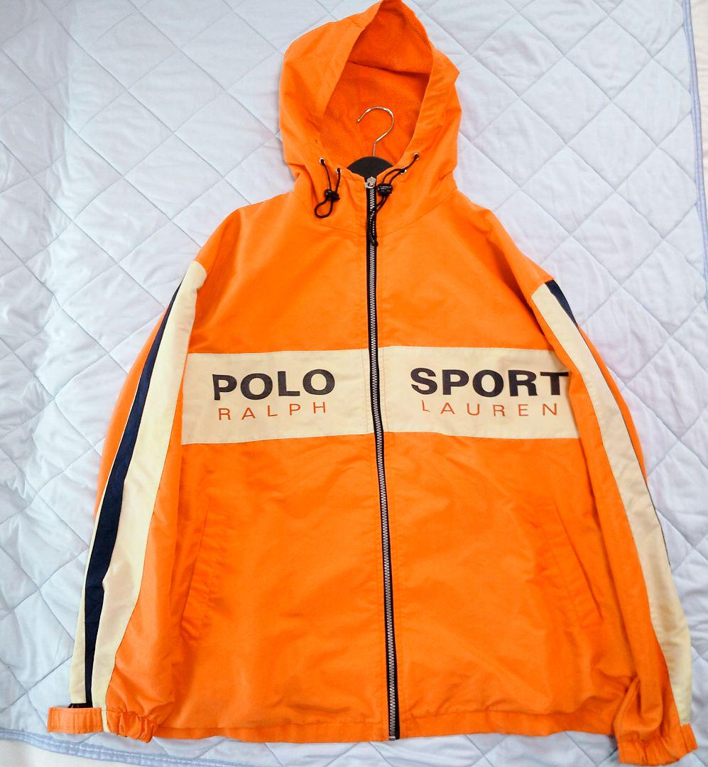 逸品!ポロスポーツ POLO SPORT hitech 90's 1992 - メルカリ 通販情報 《ワンポイント刺繍》海外古着POLO SPORTポロスポーツナイロンジャケット ナイロンジャケット