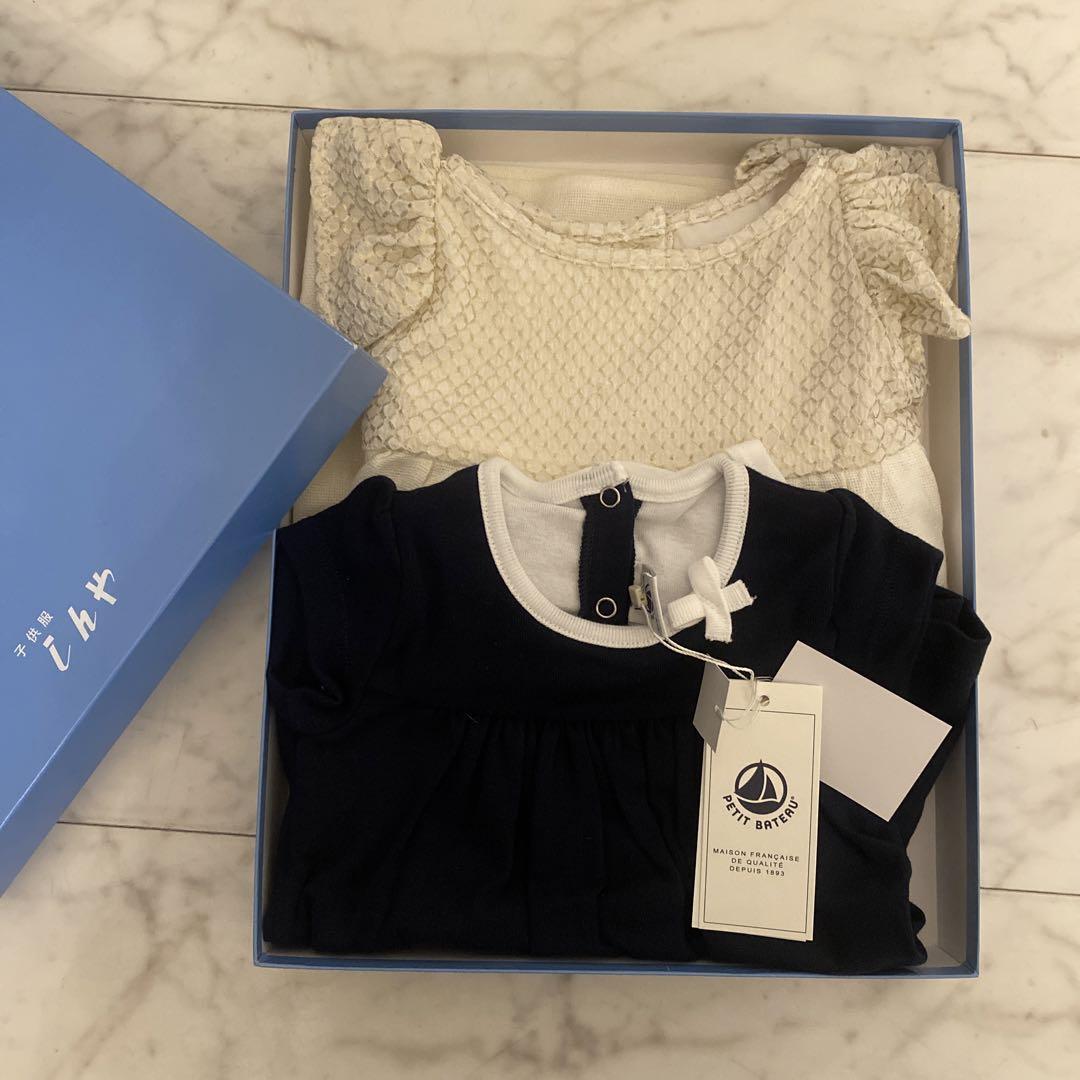 新品未使用品　超可愛いベビー服2点ギフト　女の子