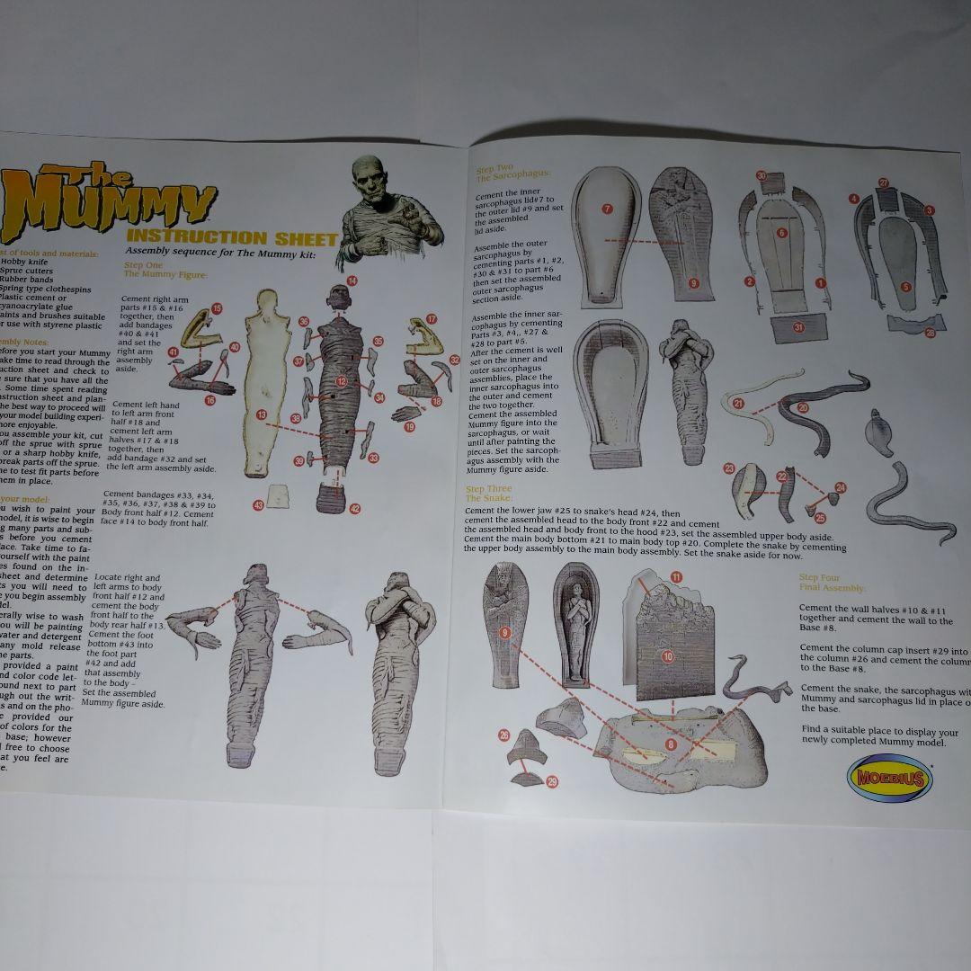 The Mummy プラスチック組立キット