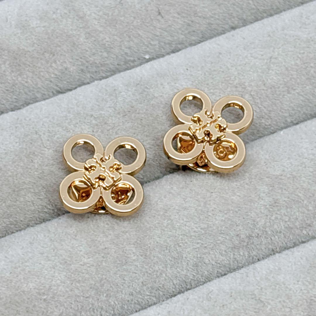 【関税・送料込み】Tory Burch キラクローバー スタッドピアス TORY BURCH☆KIRA キラ クローバー スタッドピアス (Tory Burch
