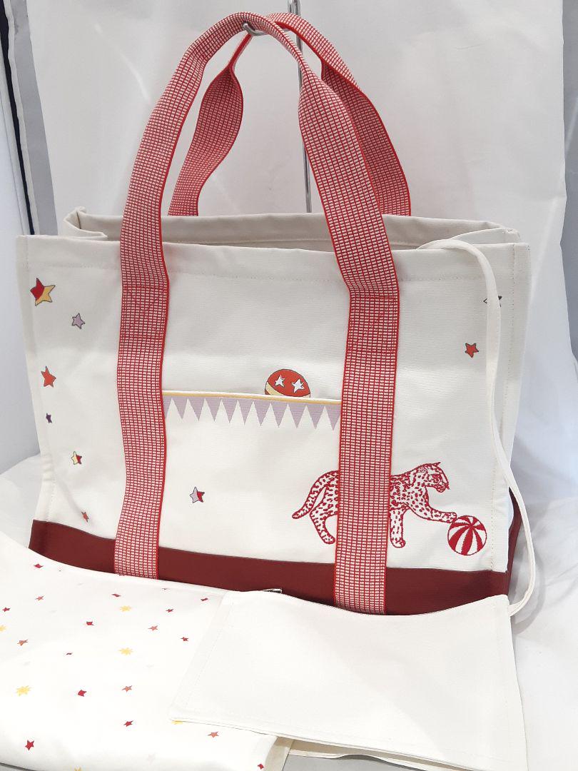 HERMES　エルメス　サーカス　マザーズバッグ　ペタル