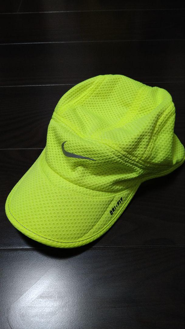 nike cap neon green
