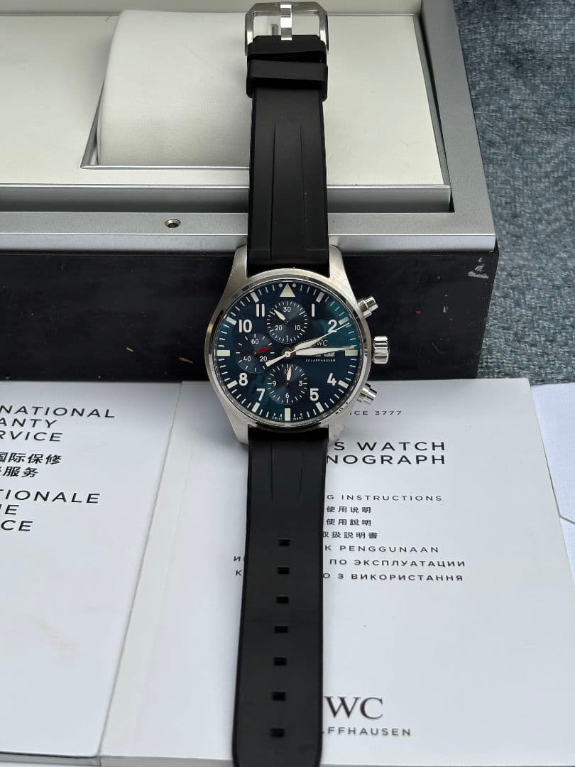IWC パイロットウォッチ クロノグラフ IW377717 自動巻き IWC パイロットウォッチ クロノグラフ IW377717 自動巻き