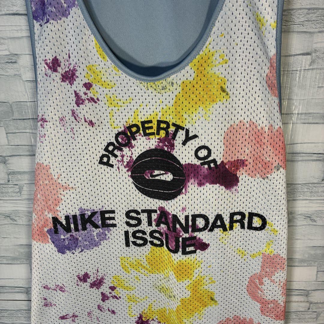 【USA古着】ナイキ　リバーシブルタンクトップ2XL フェス　メッシュ