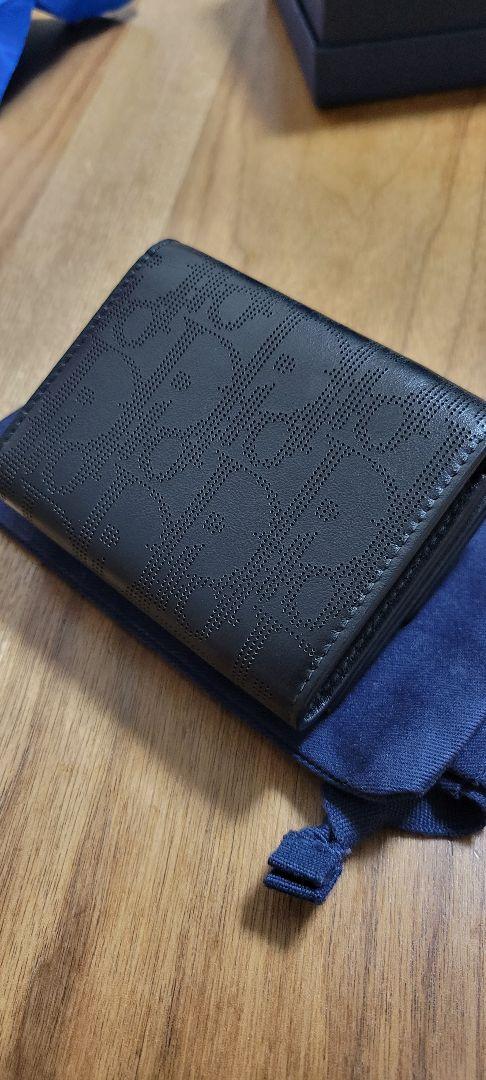 DIOR オブリーク  ギャラクシー  レザー  三つ折りウォレット 財布