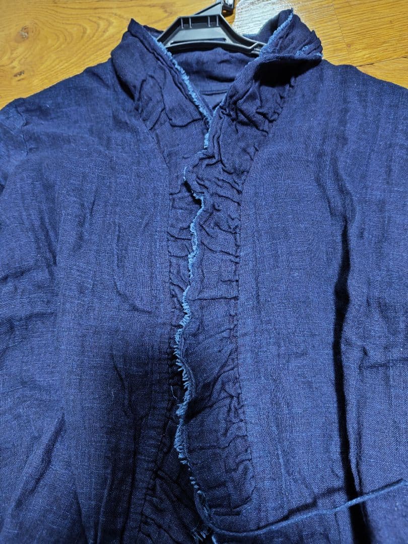 45rpm　ガーゼ＆カットソー異素材コンビボレロ　サイズ3　日本製