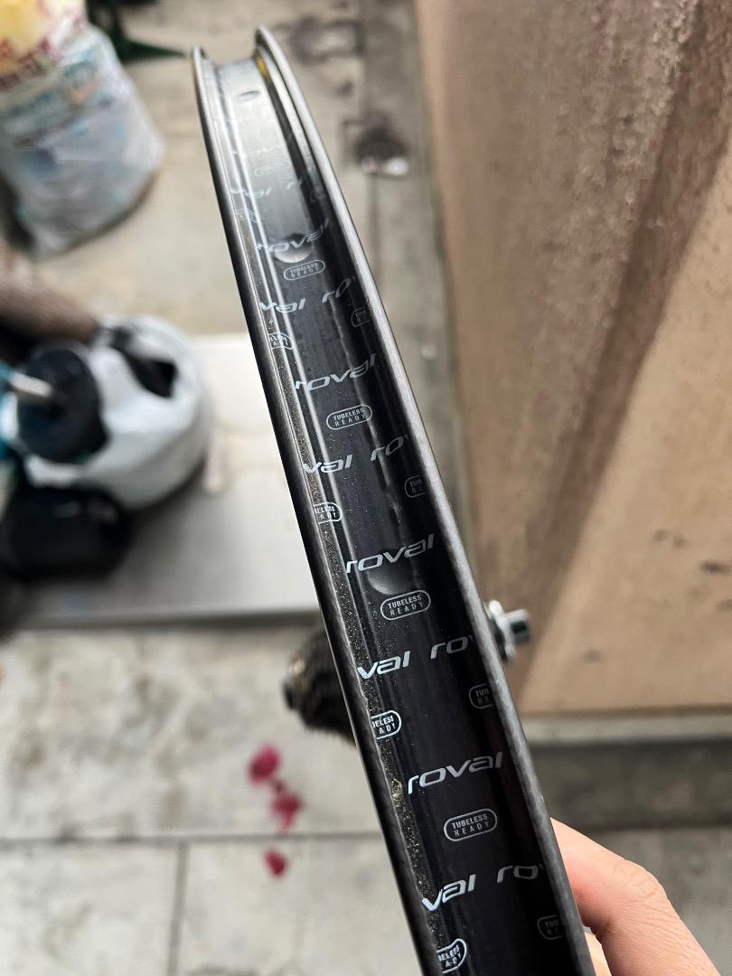 Roval Clx 64 rapide carbon rims disc