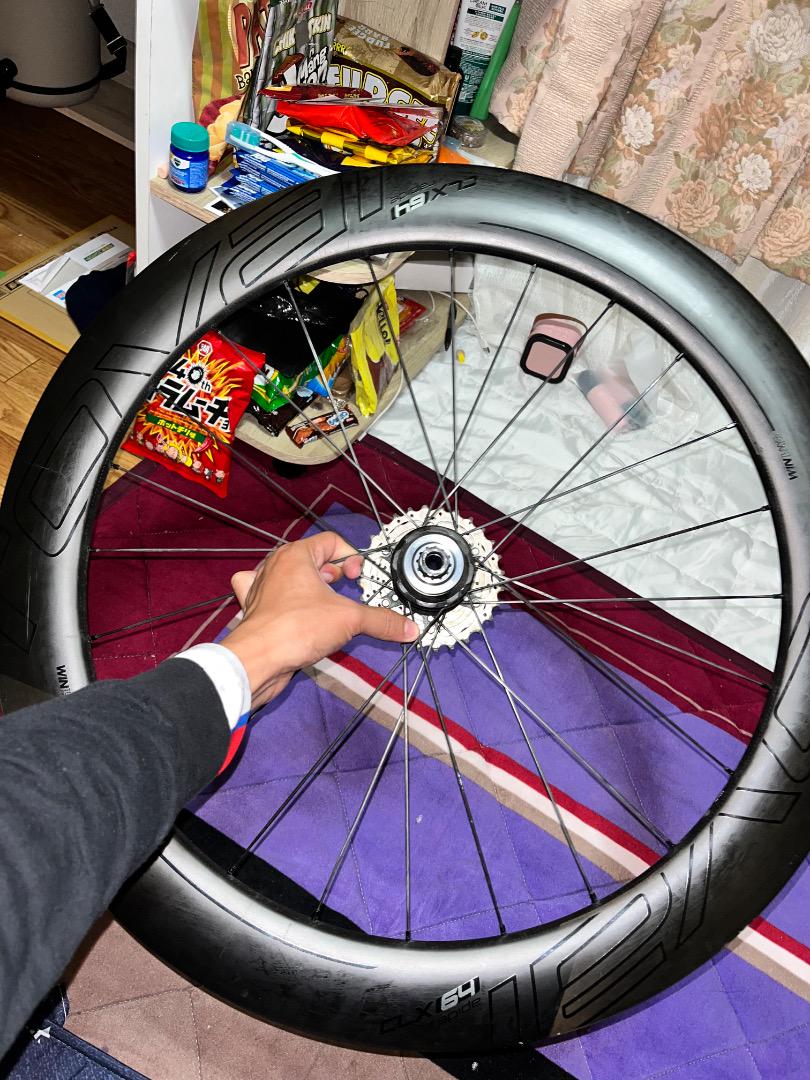 Roval Clx 64 rapide carbon rims disc