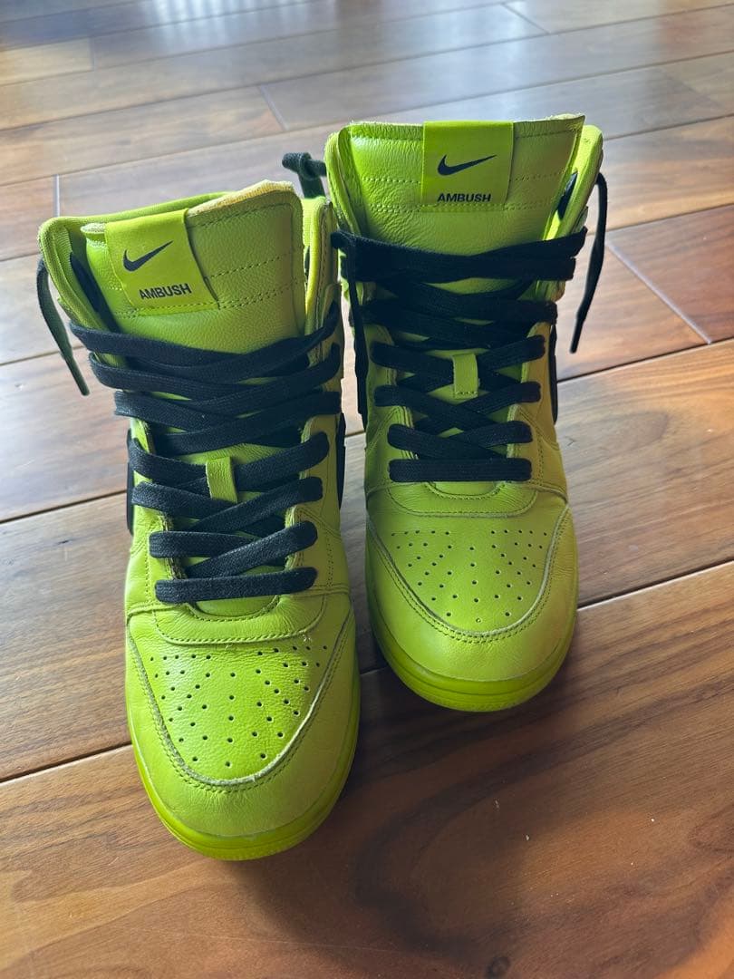 NIKE × AMBUSH DUNK HIGH FLASH LIME 26cm NIKE × AMBUSH DUNK HIGH FLASH LIME 26cm