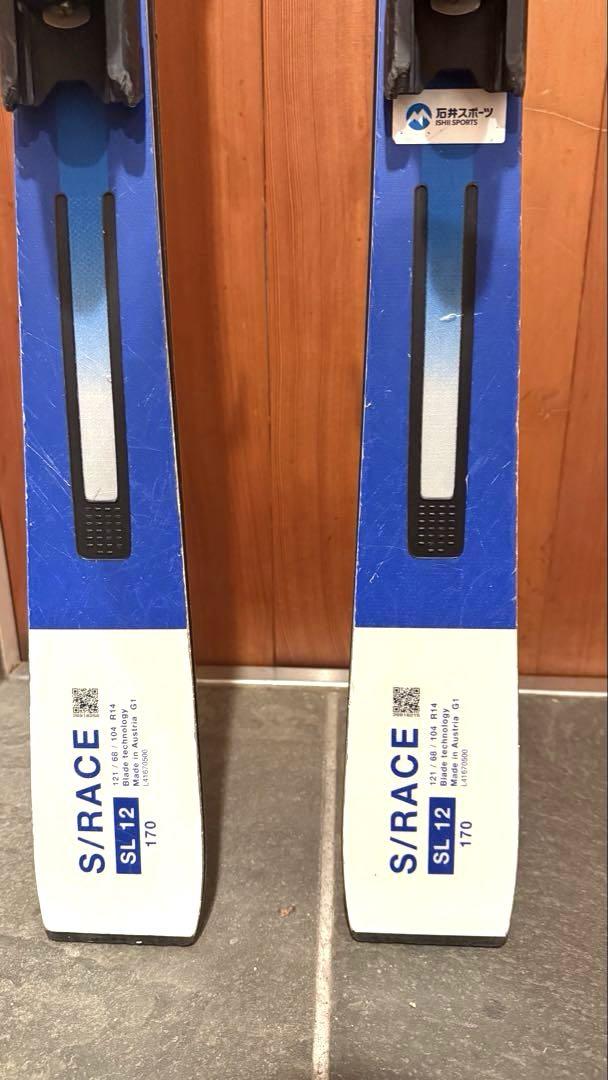SALOMON S/RACE SL12 170スキー板 バインディング付き