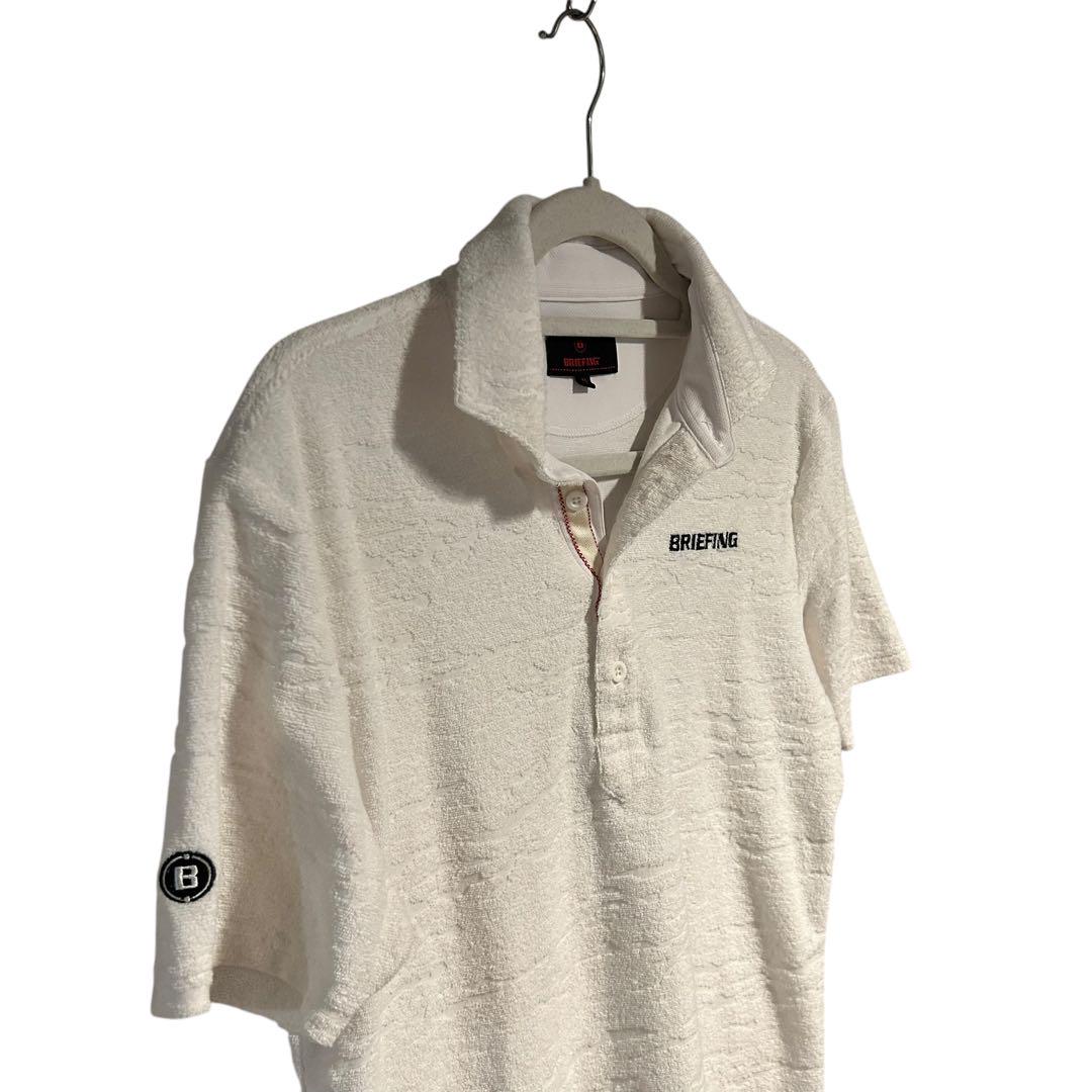 BRIEFING - ブリーフィング ゴルフウェア BRIEFING GOLF ポロシャツ パイル生地 ブリーフィング ゴルフウェア BRIEFING GOLF ポロシャツ パイル生地