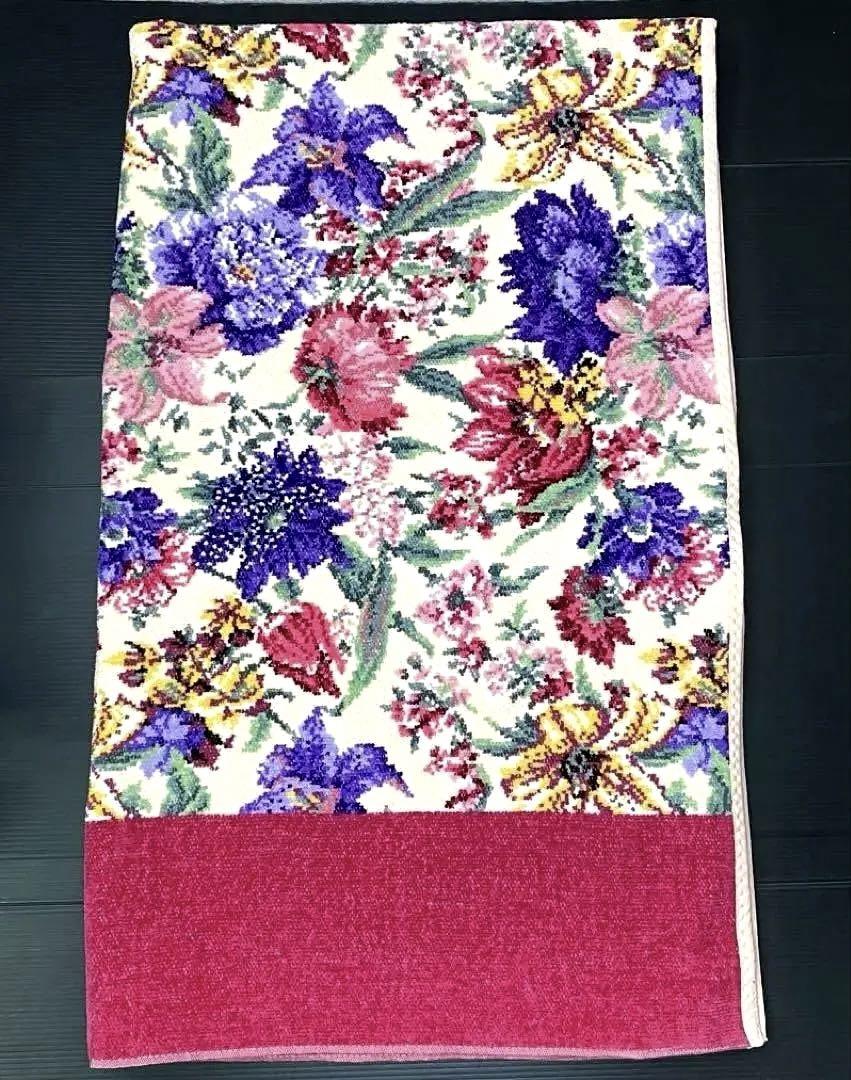 新品 フェイラー FEILER バスタオル 大判 タオル フラワー