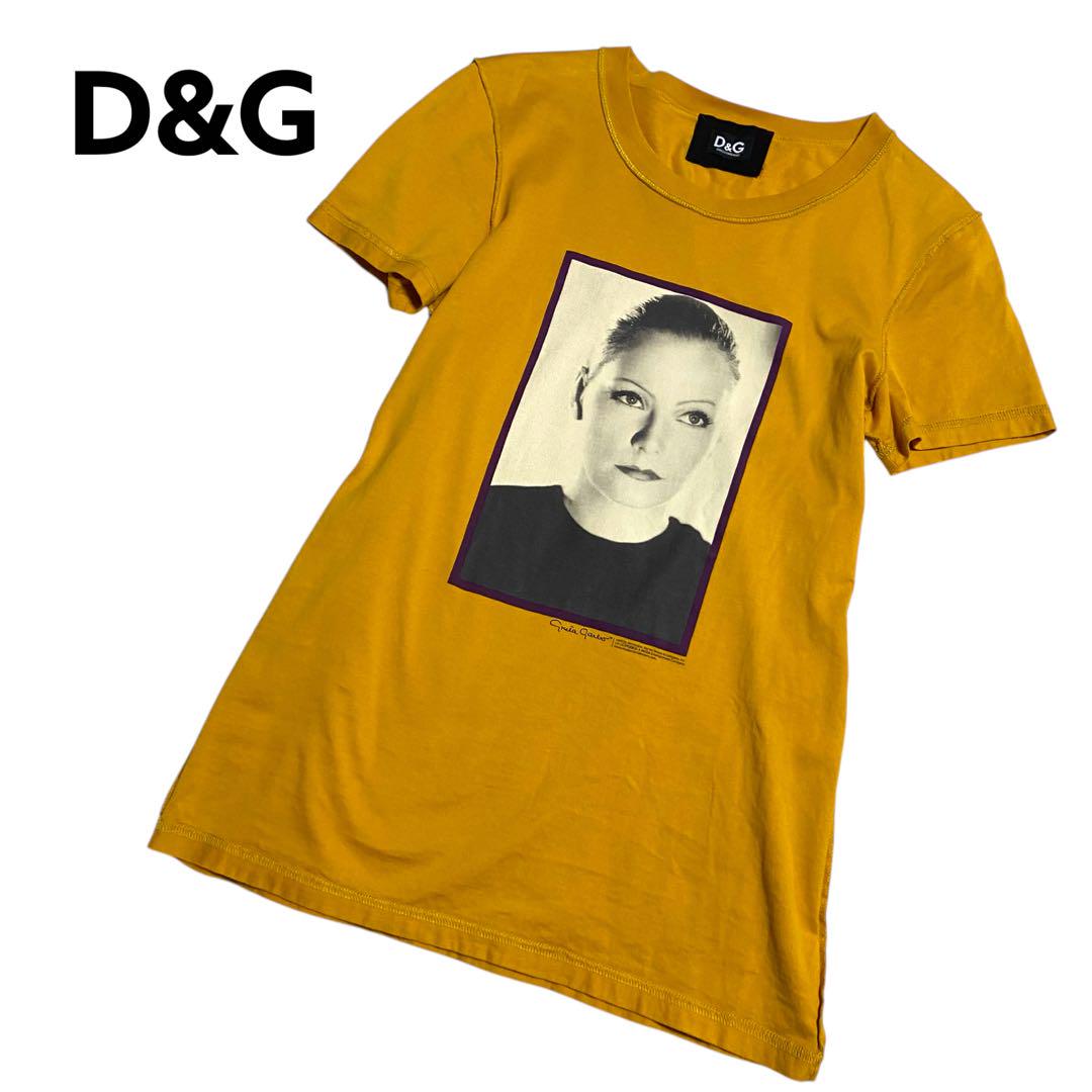 D&G★ドルチェアンドガッバーナ Tシャツ 半袖 ロゴ プリント イタリア製