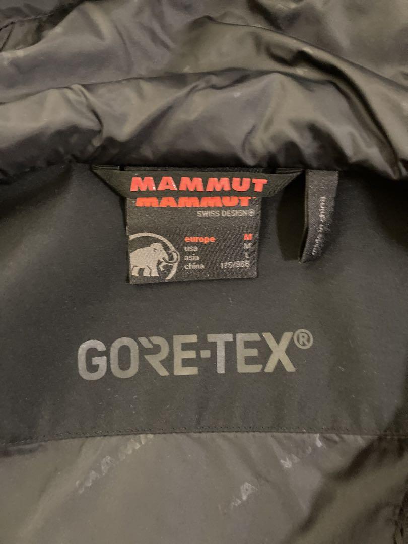 MAMMUT GORE-TEX オールウェザージャケット L ブラック 黒 MAMMUT マムート ジャケット メンズ ゴアテックス オール