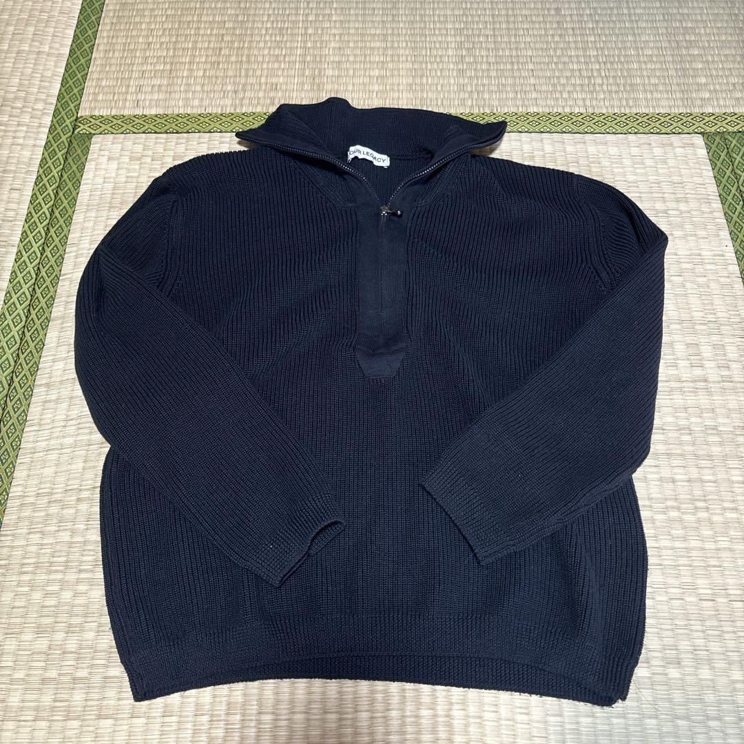 トップス our legacy zipped funnel-neck jumper 46