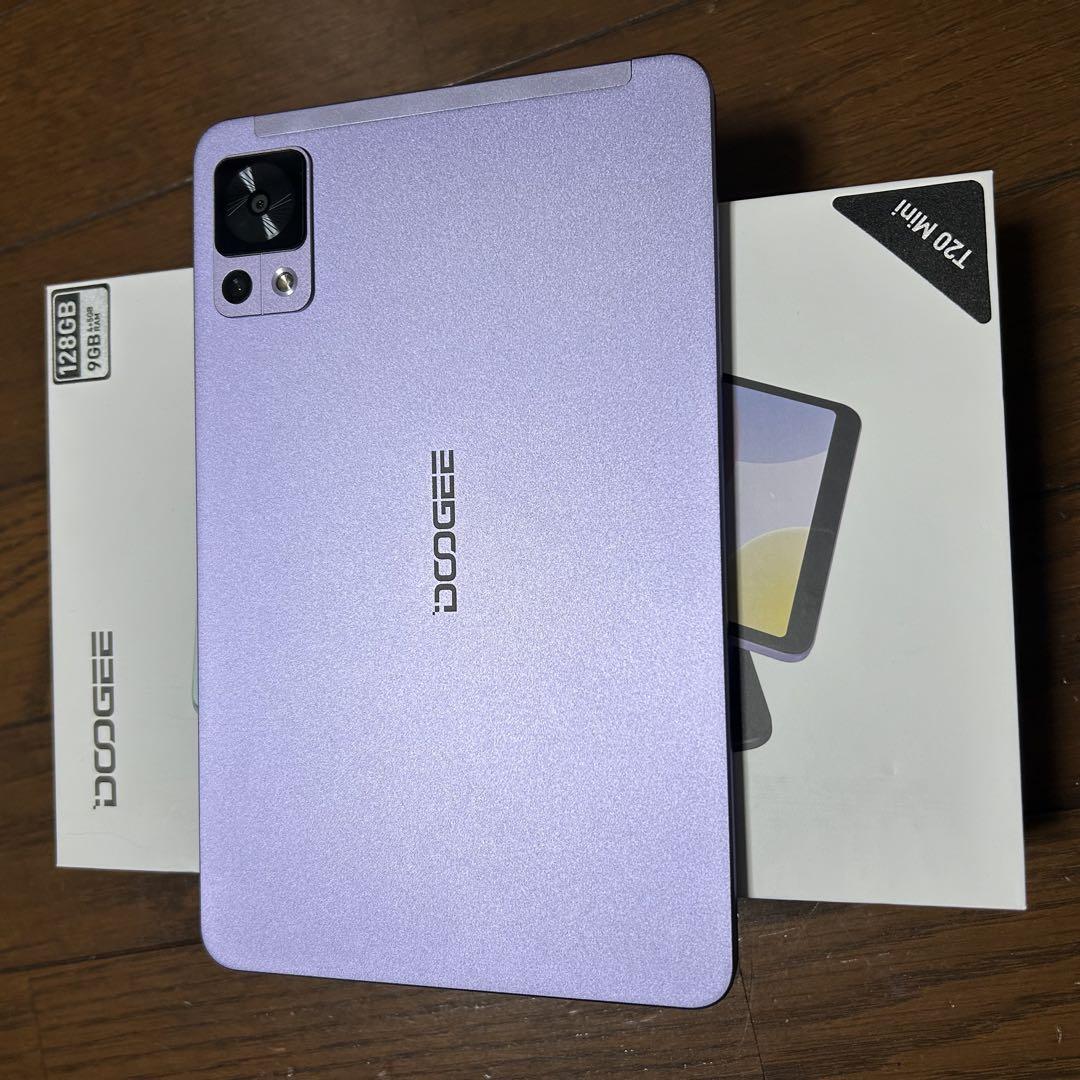 DOOGEE タブレット 128GB パープル DOOGEE タブレット 128GB パープル - Androidタブレット本体低