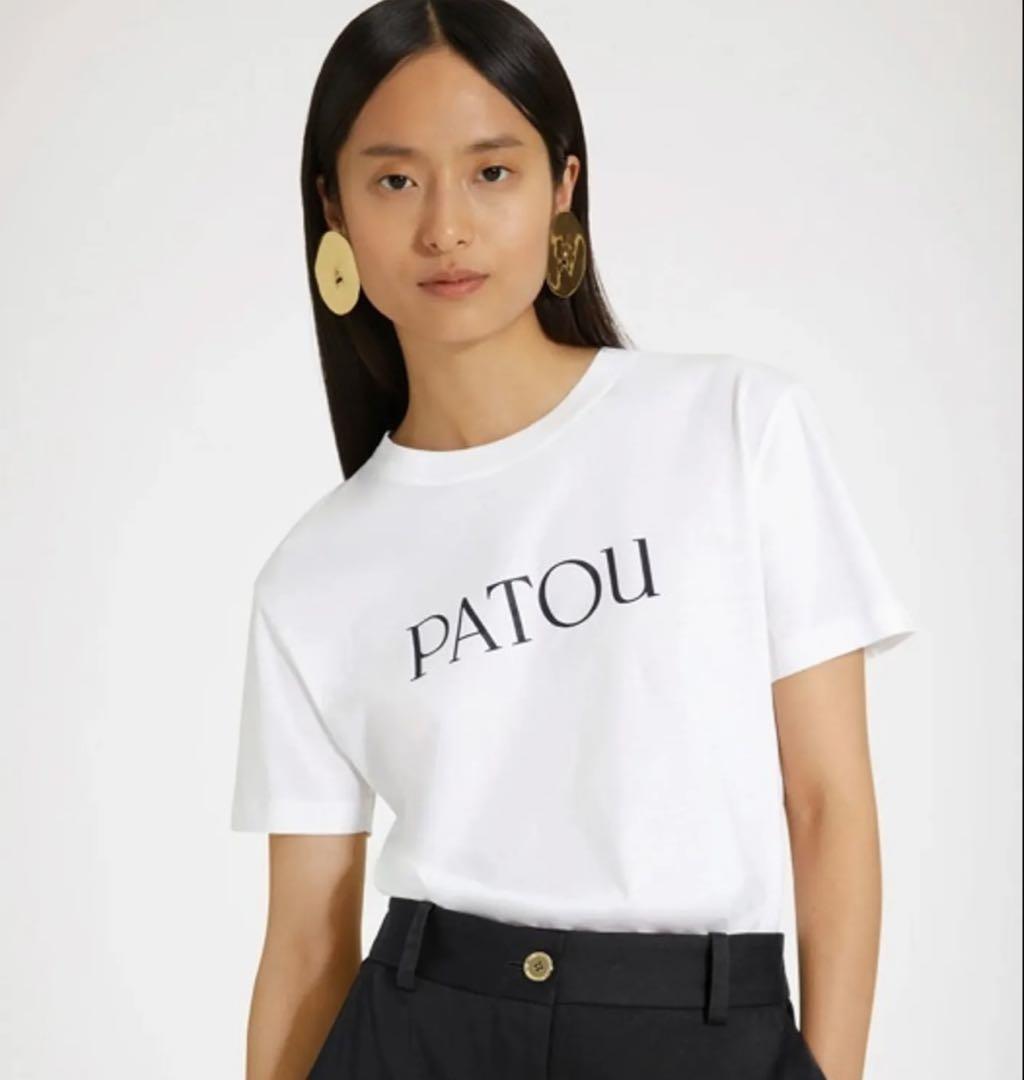 パトゥ ロゴ Tシャツ ホワイト Lサイズ - メルカリ