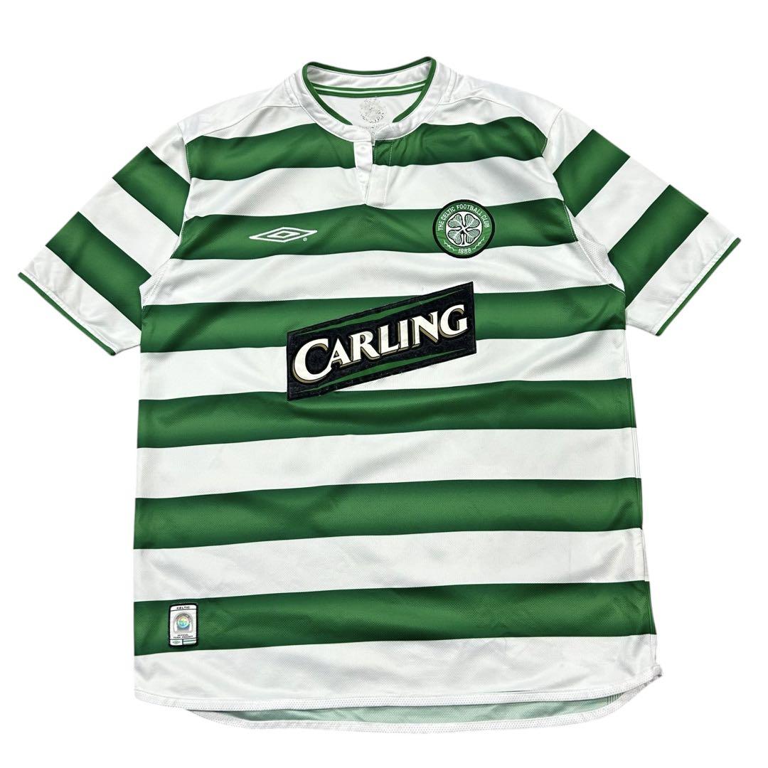 00\'s古着 UMBRO製 Celtic 03〜04 サッカーシャツ