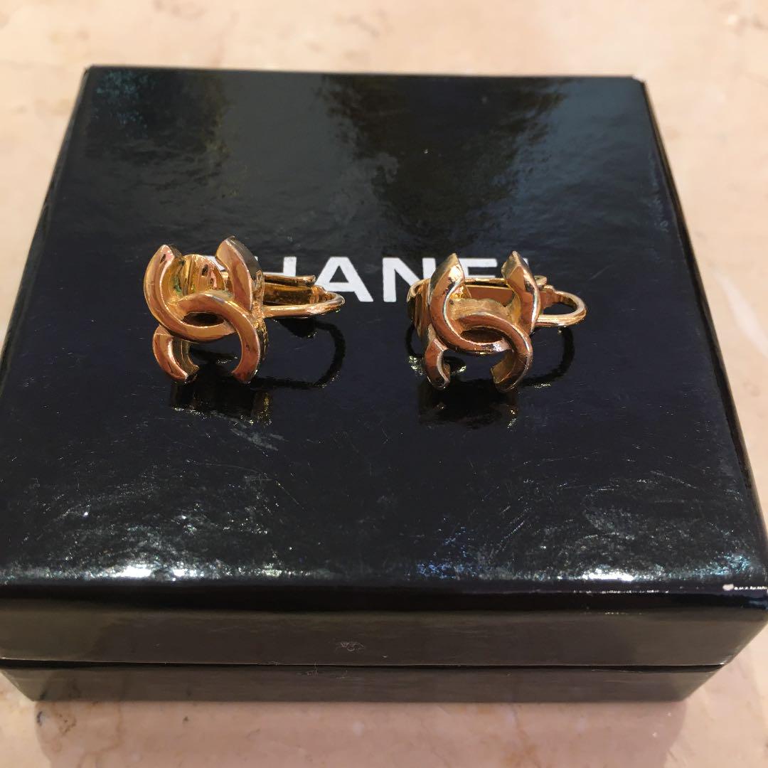 ジにご 正規品 イヤリング ココマーク ゴールド系 sOEr3-m74268487855 CHANEL ヴィンテージ うござます