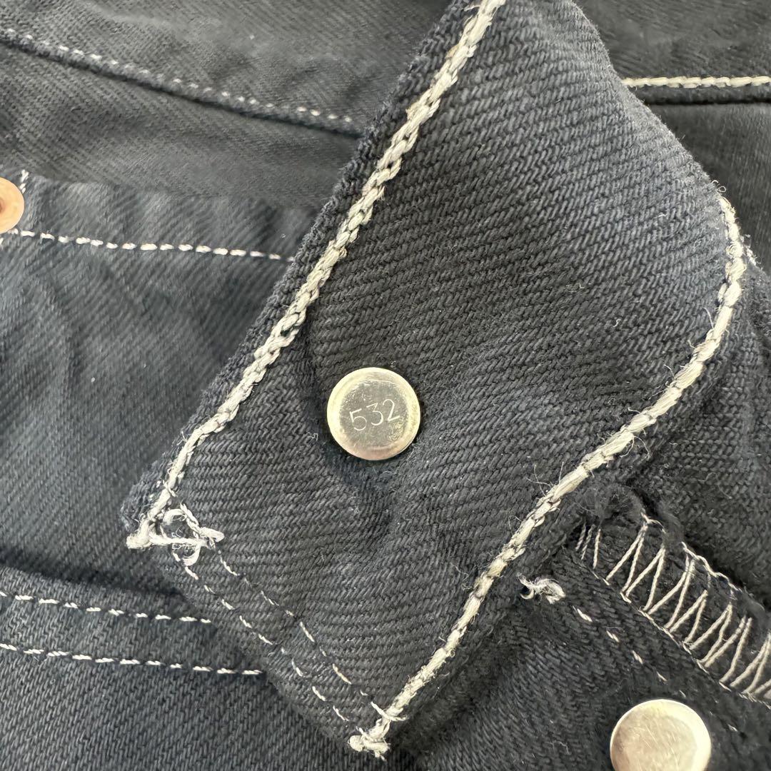 極上美品 サルファブラック1990年 Levi's501xx米国製USA後染め