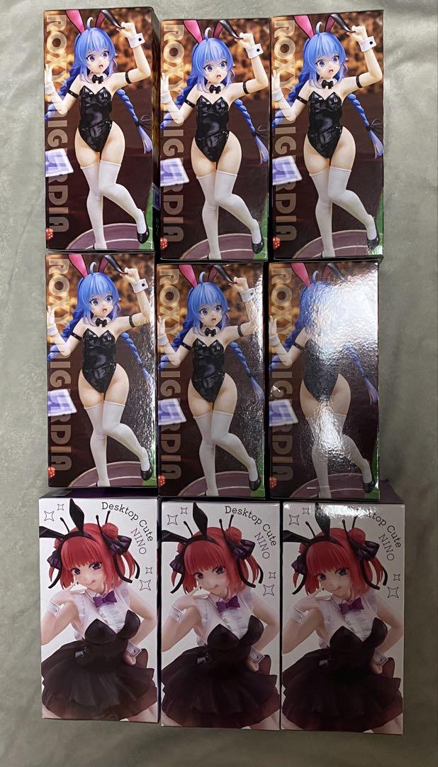 無職転生 五等分の花嫁 フィギュア セット 9個