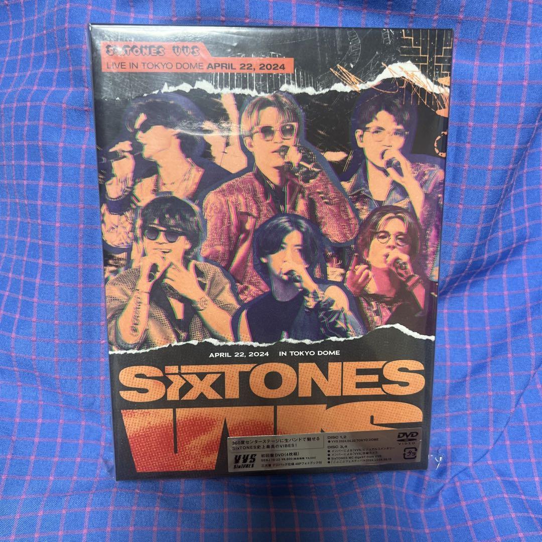 VVS 【初回盤】(4DVD) : SixTONES | HMV&BOOKS online - SEBJ-19/22
