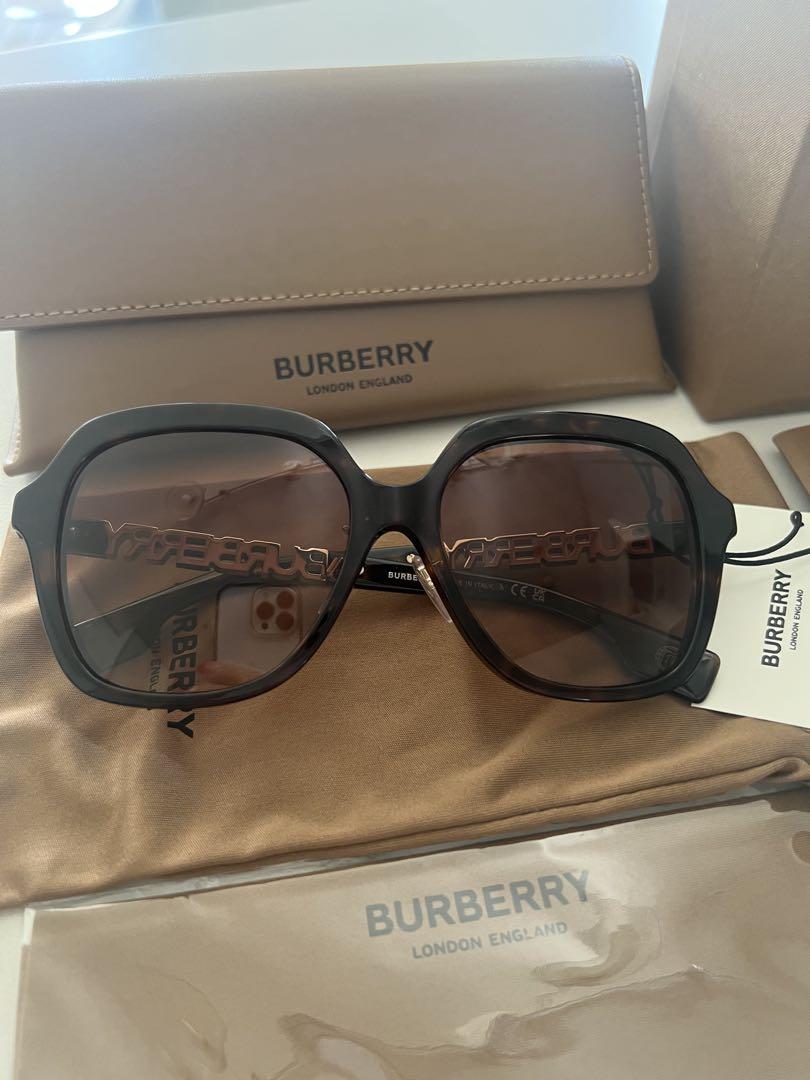 新品未使用　BURBERRY ロゴサングラス　ブラウン