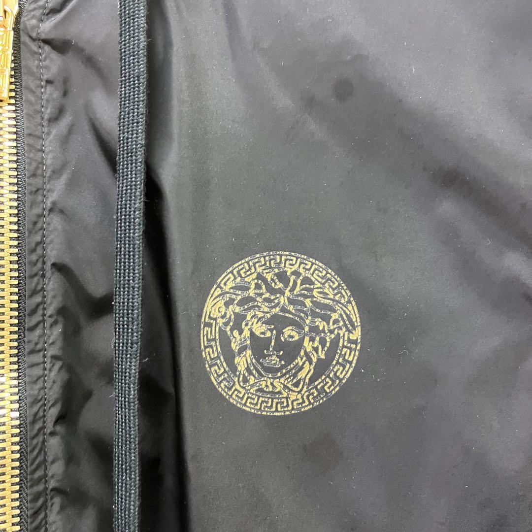 VERSACE ヴェルサーチ ナイロン パーカー ジャケット ブルゾン 48