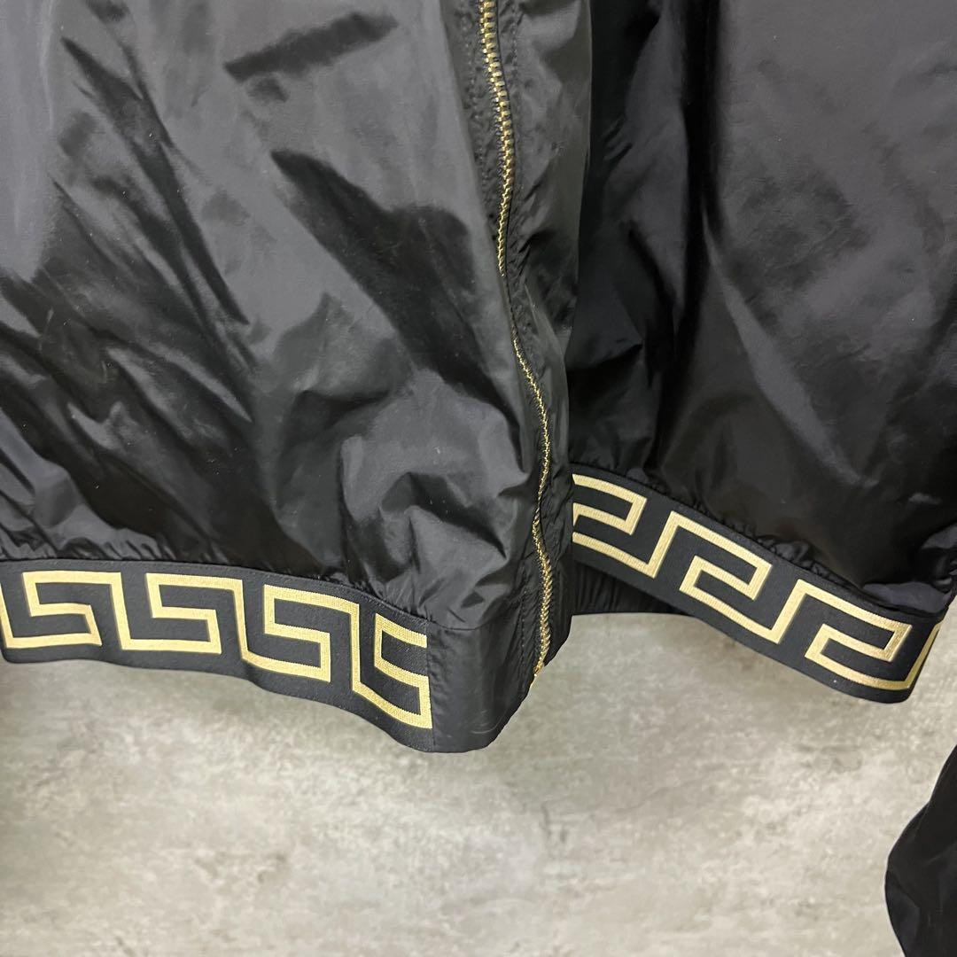 VERSACE ヴェルサーチ ナイロン パーカー ジャケット ブルゾン 48