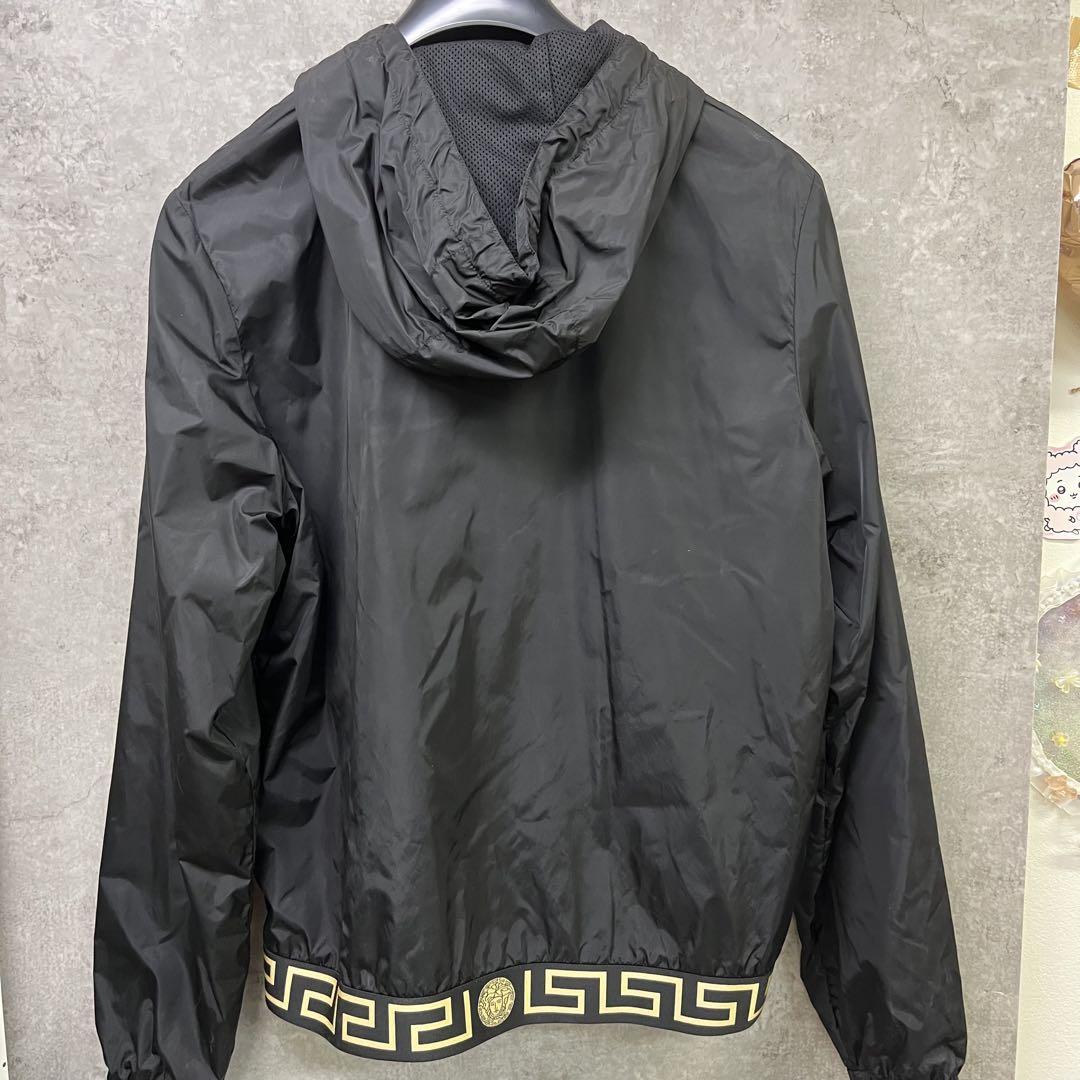 VERSACE ヴェルサーチ ナイロン パーカー ジャケット ブルゾン 48