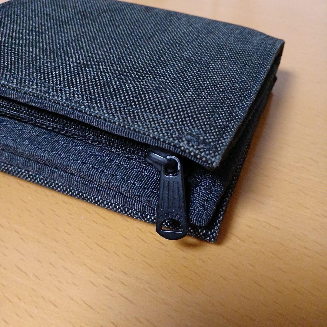 PORTER ポーター2つ折り財布 ブラック