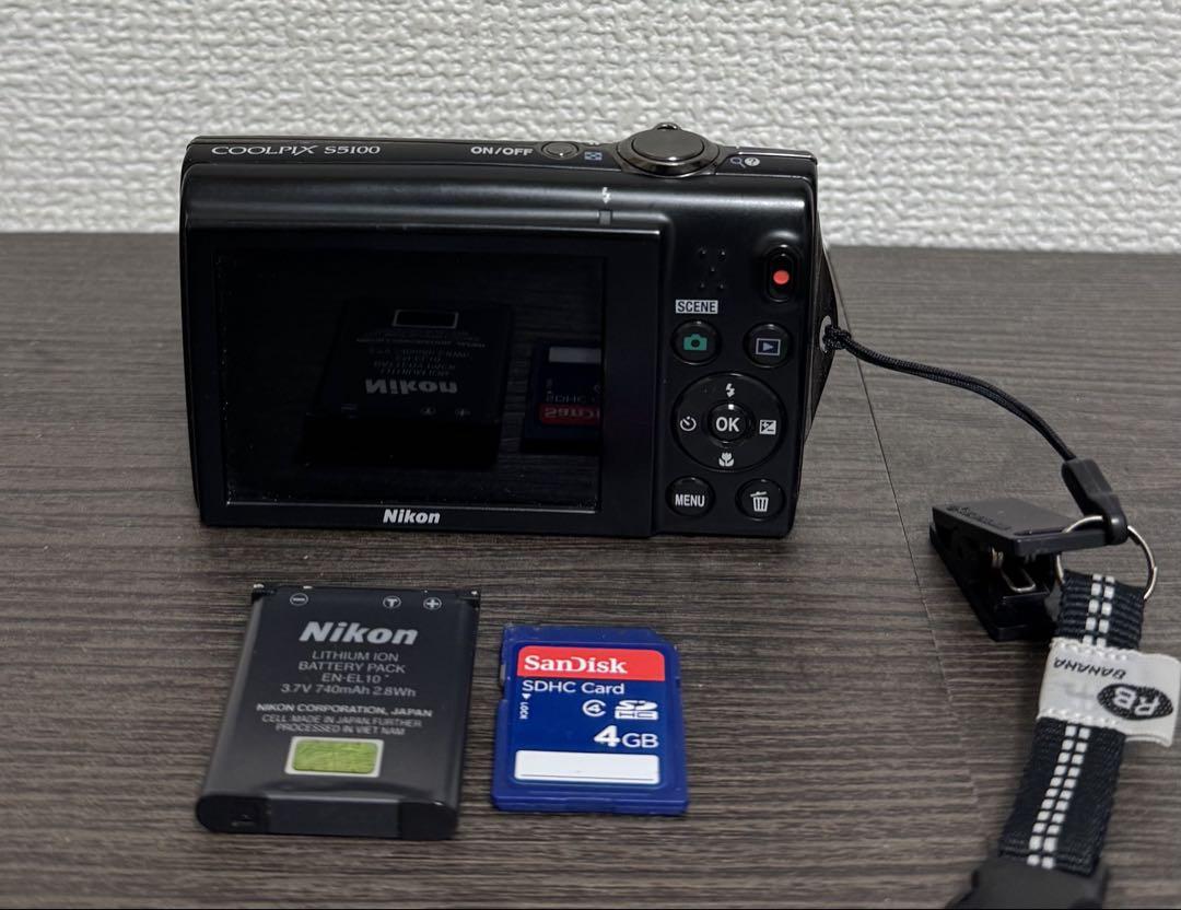 在庫処分 激安 ジャンク品】ニコン Nikon COOLPIX S5100 - メルカリ デジタルカメラ