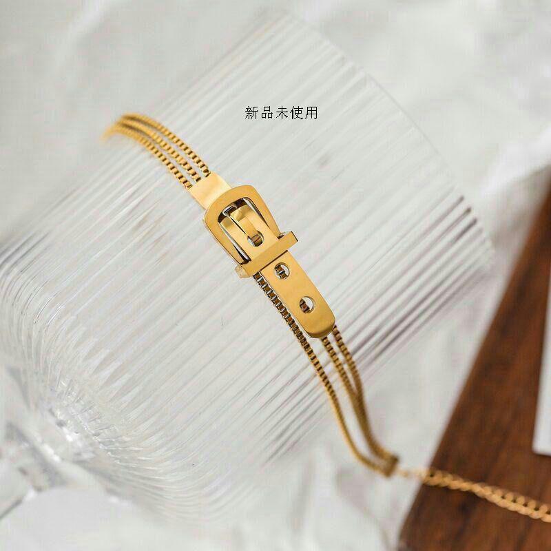 新品、未使用】18 kブレスレット32