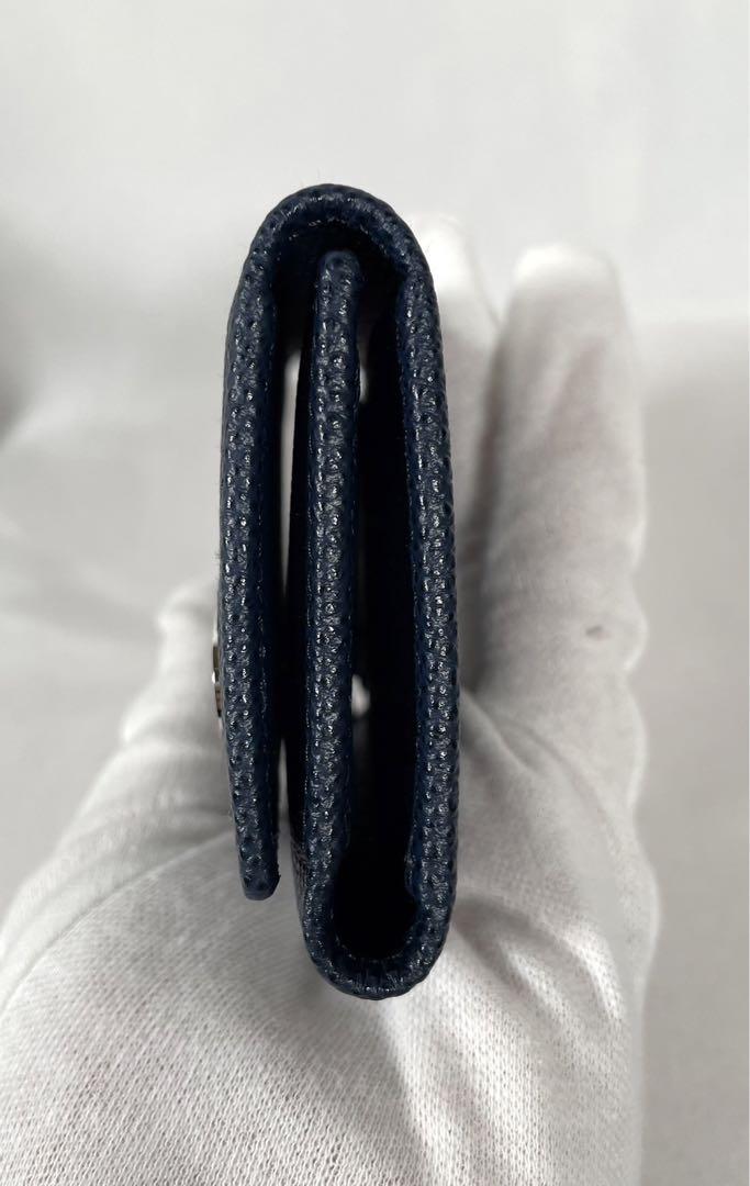 未使用 BVLGARI ブルガリ キーケース 6連 レザー ネイビー 画像5