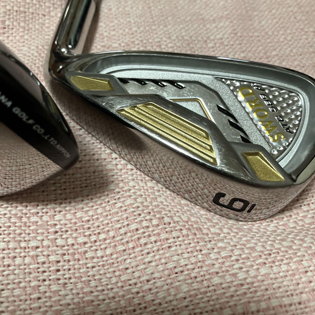カタナゴルフ　SWORD ATC 589β 4本クラブセット　へッドカバー3個